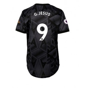 Arsenal Gabriel Jesus #9 kläder Kvinnor 2022-23 Bortatröja Kortärmad